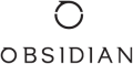obsidian logo bw